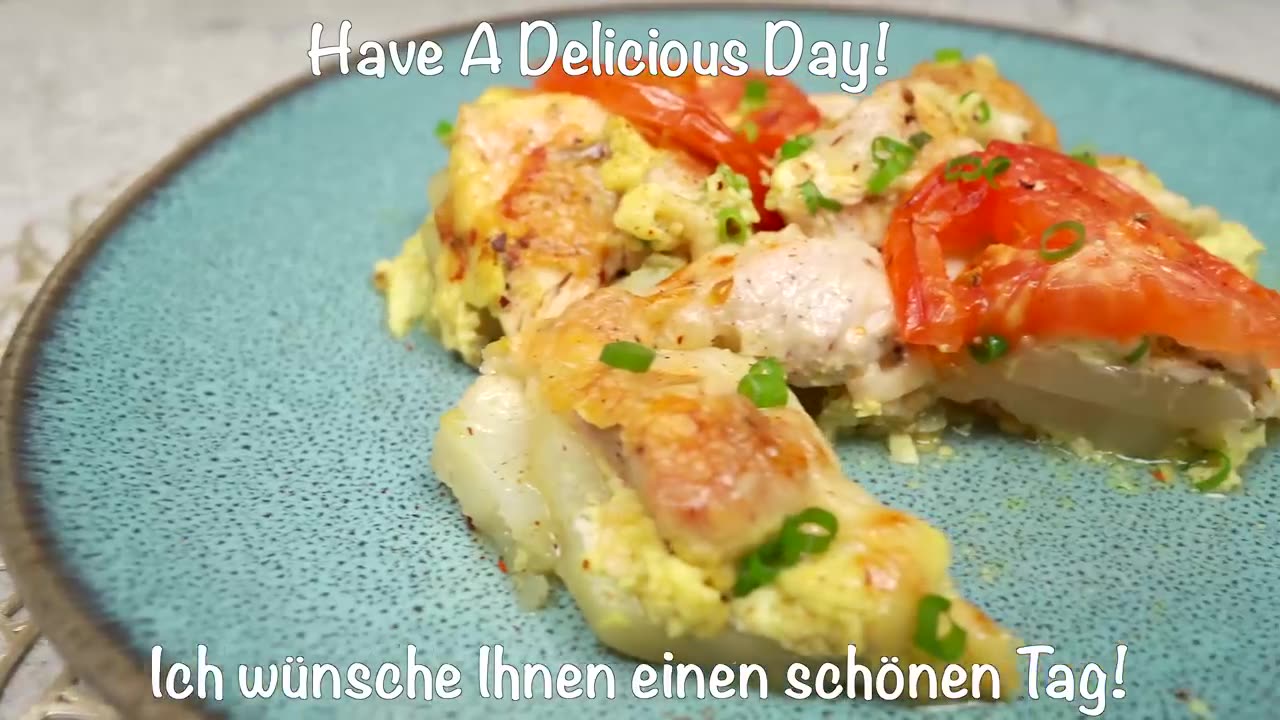 CHIKEN & POTATO RECEPIE YOUCAN MAKE AT HOME! EASY JUCCY AND DELICIOUS