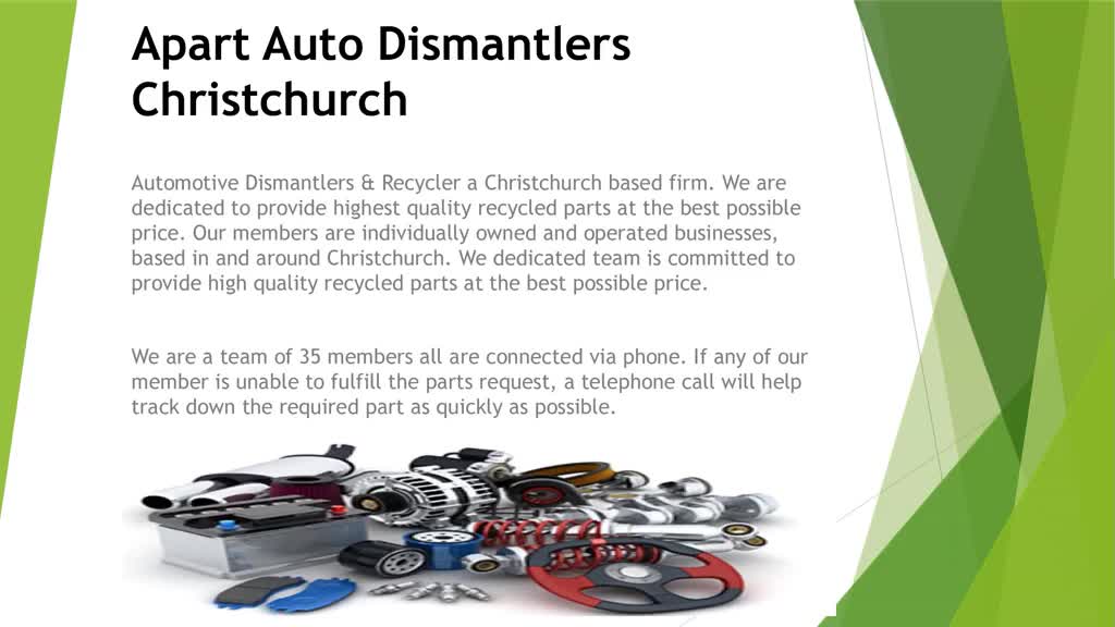 Automotive Dismantelers & Recycling Service Christchurch, NZ