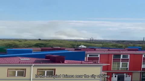 In the occupied Crimea near the city of Saky