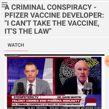 Confirmed bioweapon Not a Vaccine