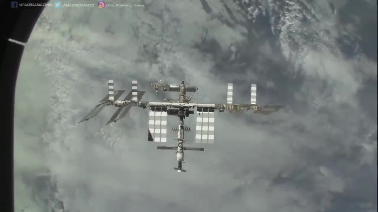 International Space Station Fly around - 4K upscaled and enhanced