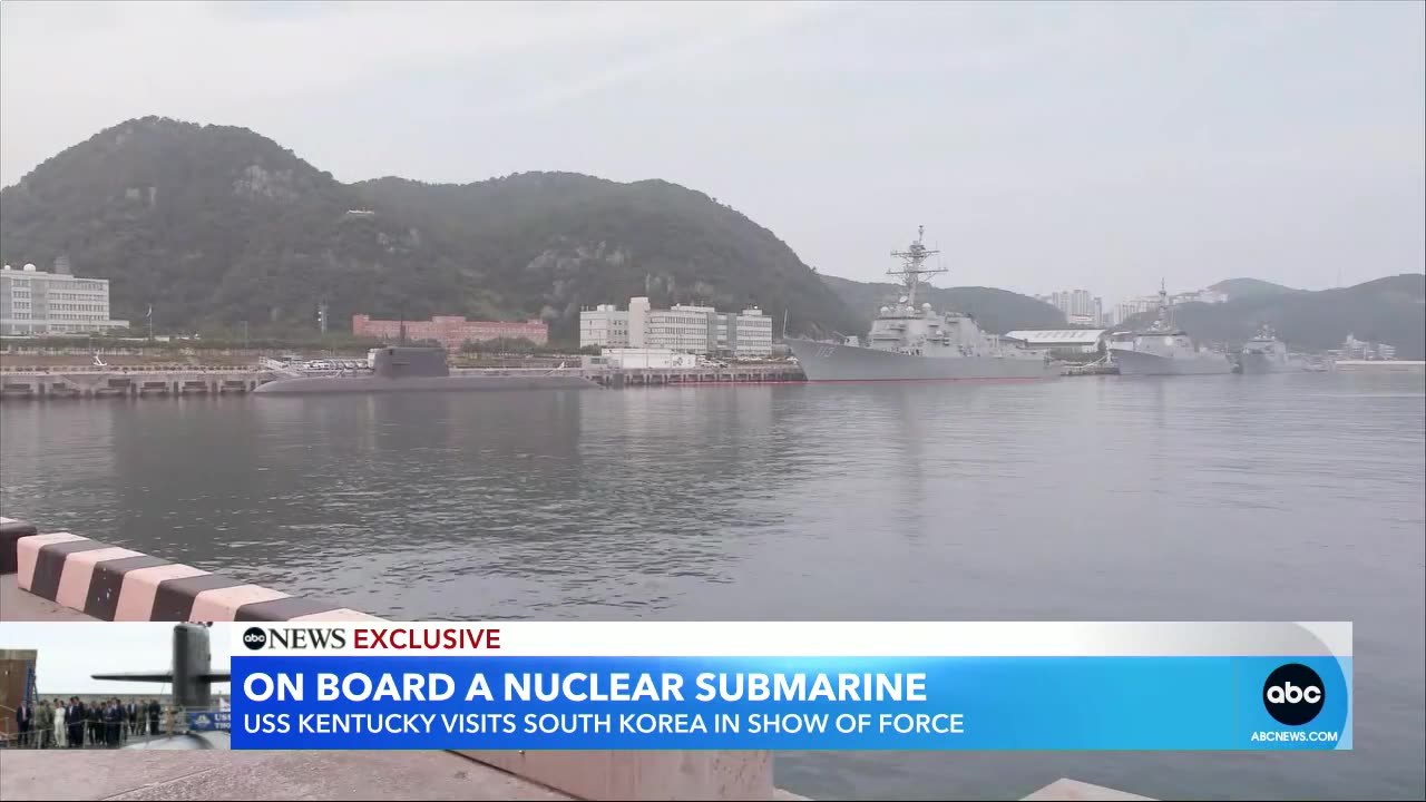 Inside look of nuclear U.S. submarine in South Korea | GMA