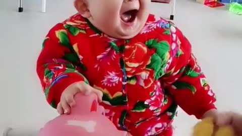 Happy baby [ Cut baby]