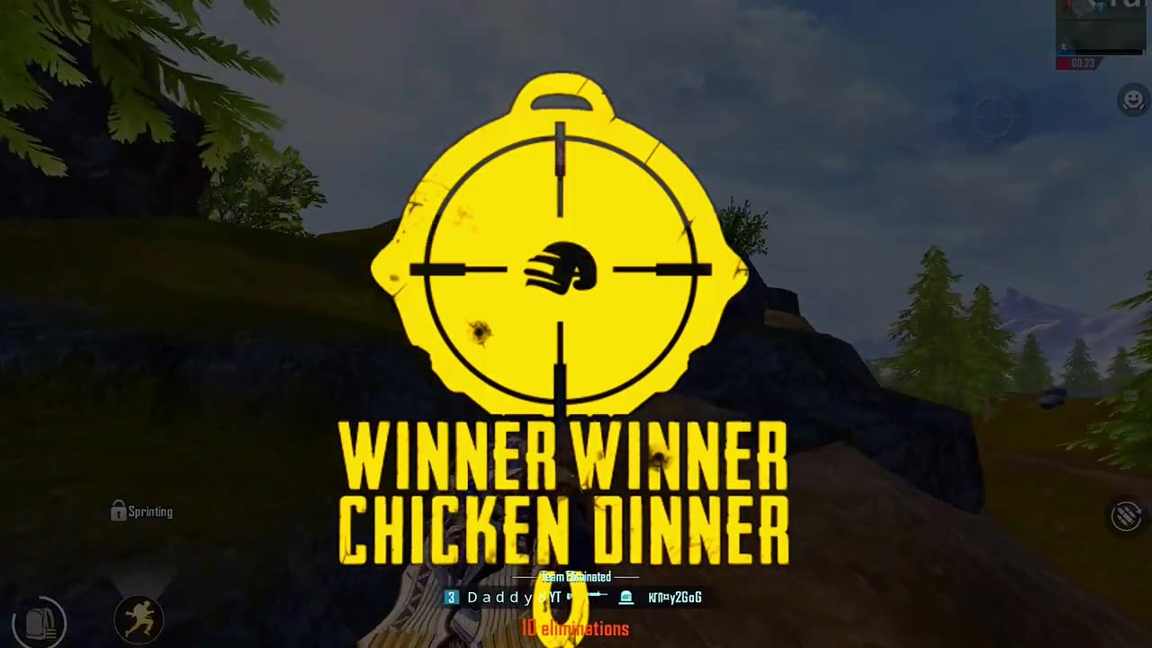 Pubg Mobile Chicken Dinner