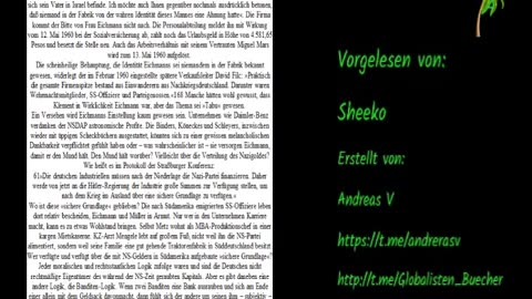 3 Von Rattenlinien & Nazigeldern