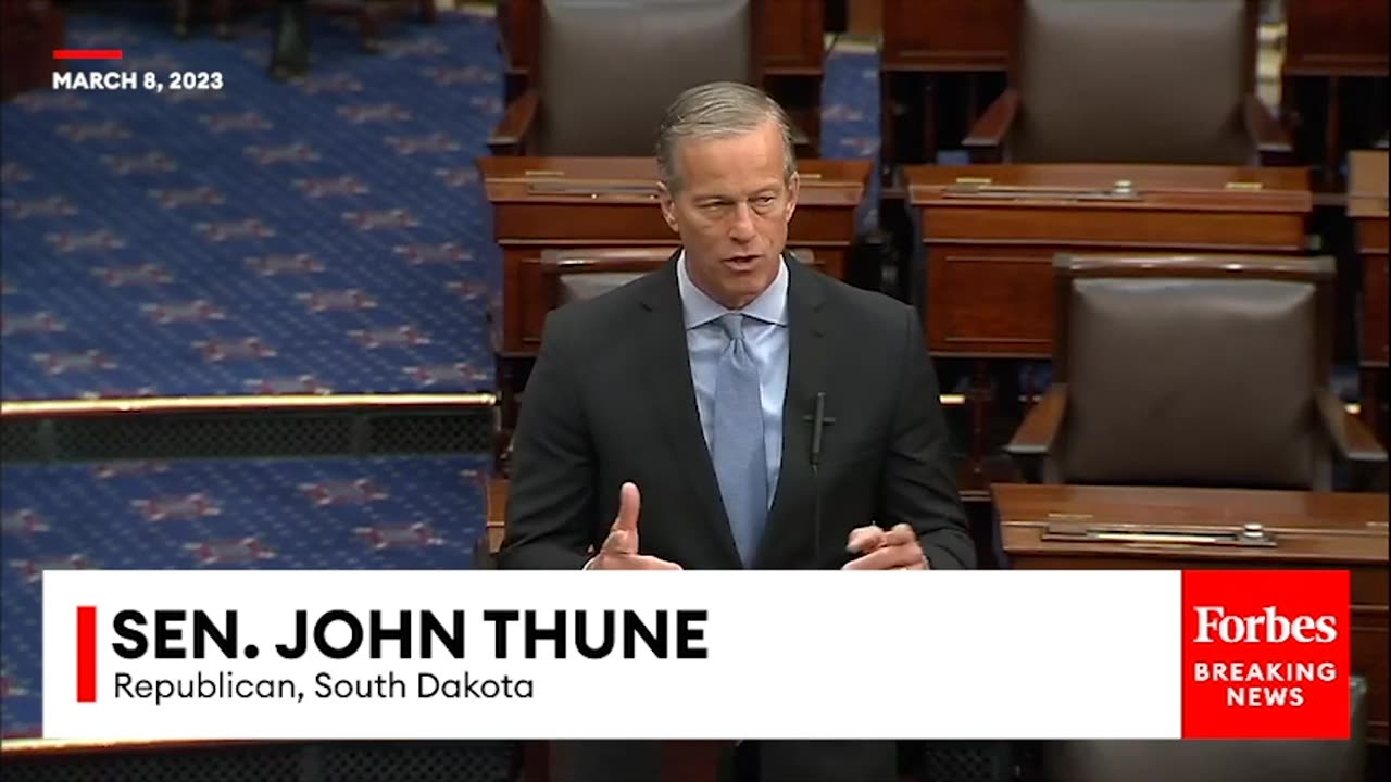 John Thune On The DC Crime Bill- 'Ideology Has Overtaken Common Sense'