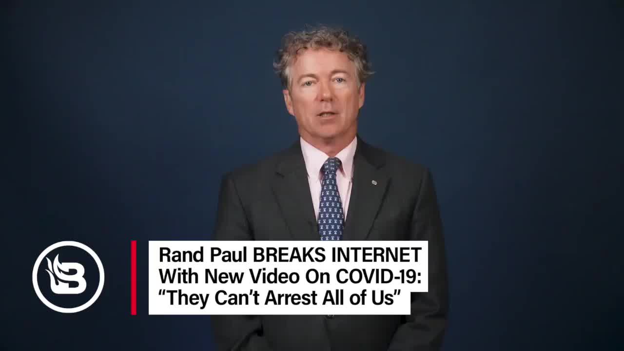 Rand Paul Goes After the Democrat Tyranny