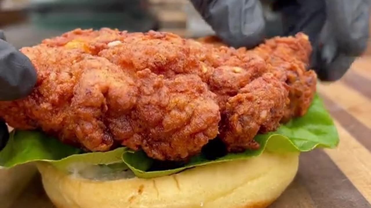 My go to method for a delicious fried chicken sandwich