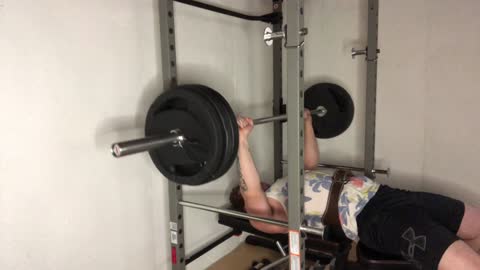 295 Bench Press Max