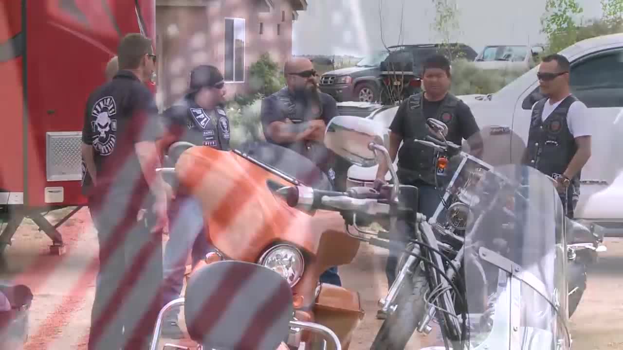Bikers come to 5-year-old bullied girl's rescue