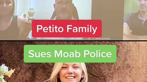 Gabby Petito’s family sues police.