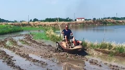 Farming tractor