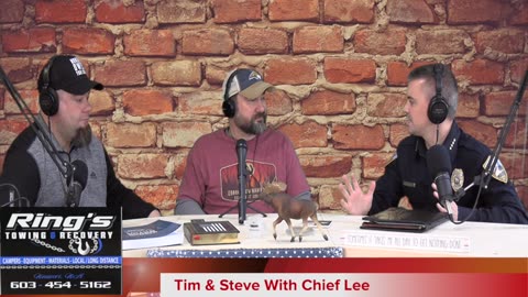 Tim & Steve Show with Newport Chief Alex Lee