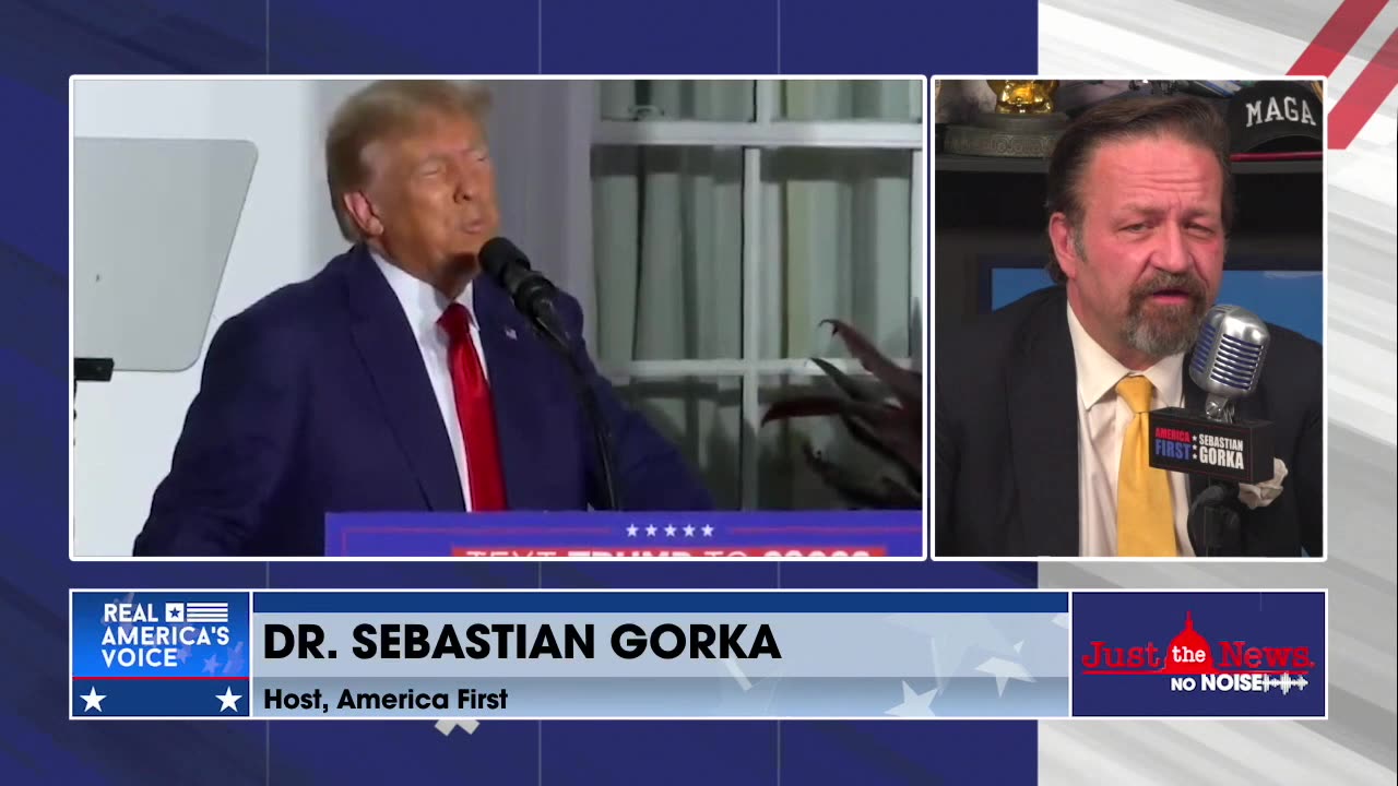 Sebastian Gorka Describes the Energy at Trump’s Bedminster Speech