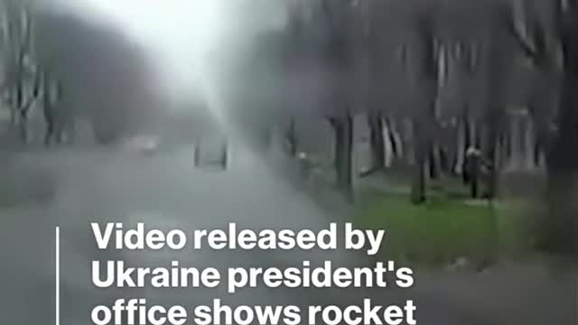 A video released by the office of Ukraine’s President shows