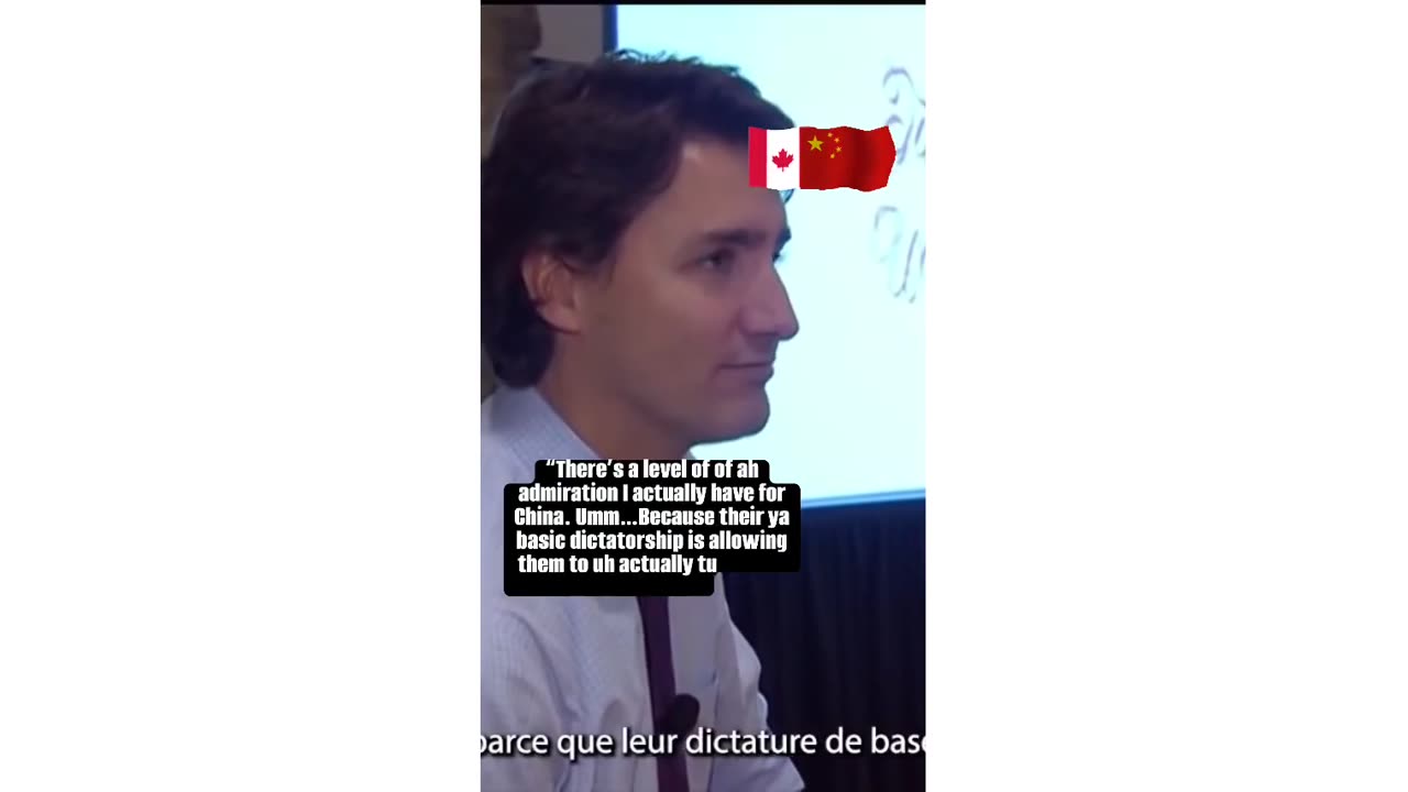 Trudeau loves china dictatorship