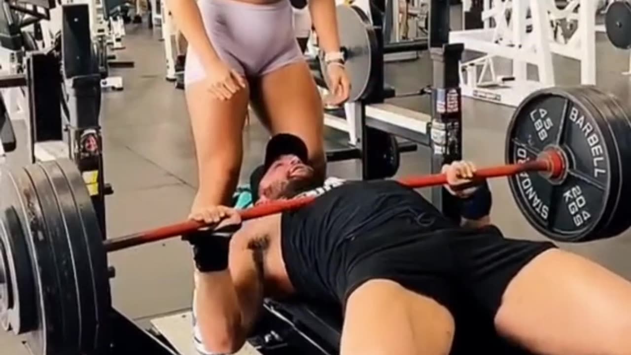 She had no chance 🤷‍♂️