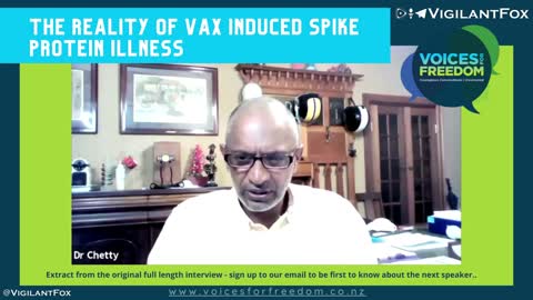 Dr. Coatzee - The Vax Spike Protein is most Toxic