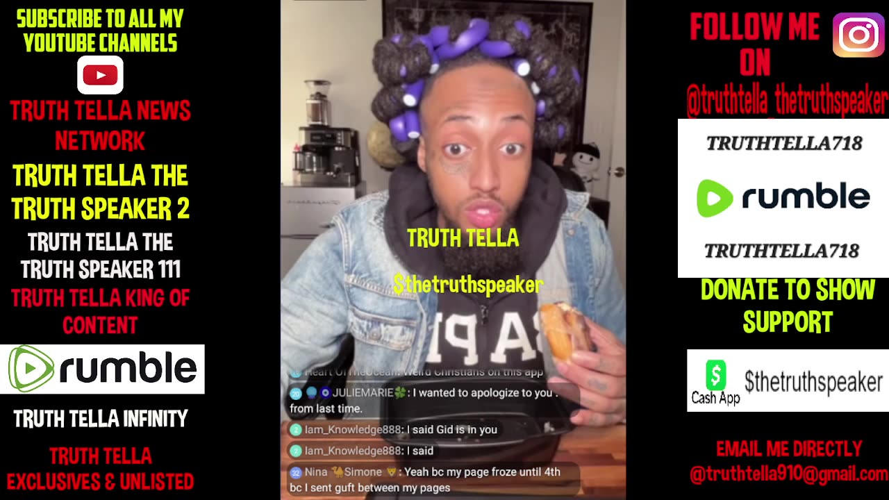 VISA CHRIST SAYS TRUTH TELLA IS BIASED & GOES IN ON TOMIKAY I SAY SHE LOOKS GOOD