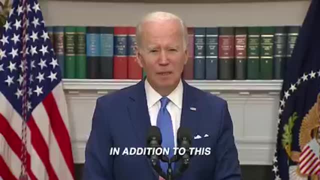 Bidens brain is sparking..lol