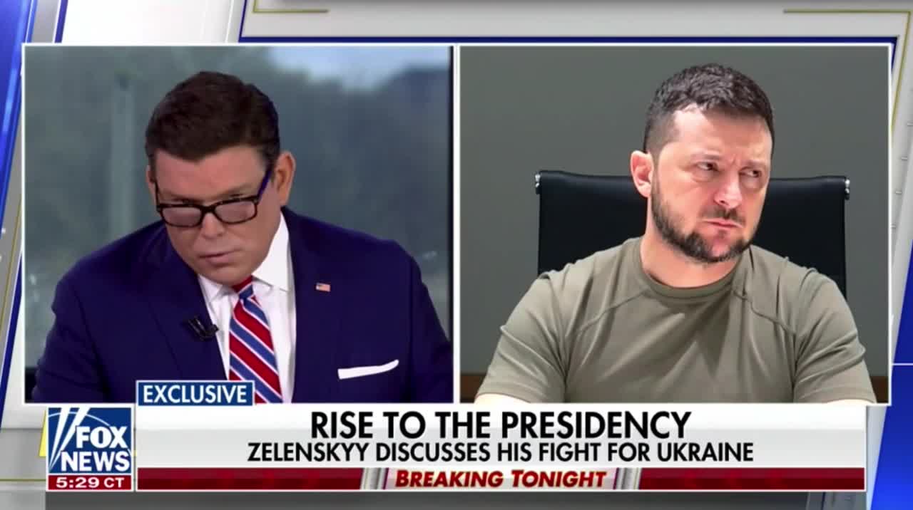 Brett Baier Asks #ZelenskyBBB About Azov Battalion Reportedly Shooting POWs