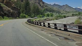 Shoshone Nat'l Park heading to Yellowstone Nat'l Pk June 16th, 2023