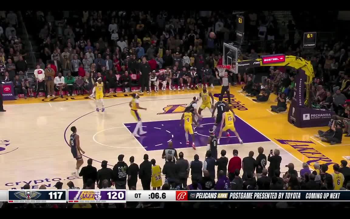 CJ McCollum fails to tie the game to force the second OT