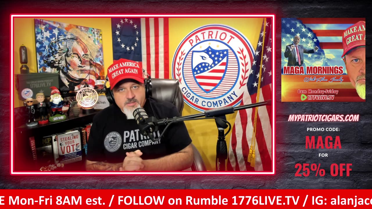 MAGA Mornings LIVE 10/10/2023 Biden Claims Climate Change Bigger Threat Than Nuclear War