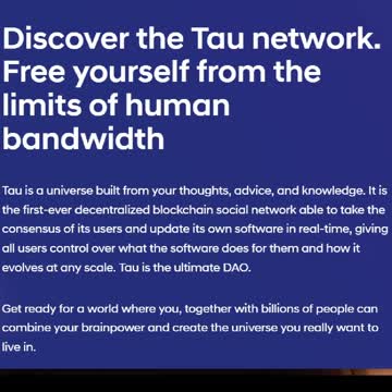The Good Guys of Decentralized AI: Tau and Their Cryptocurrency for Sharing Knowledge 🚀