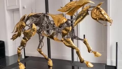 A UNIQUE MECHANICAL HORSE