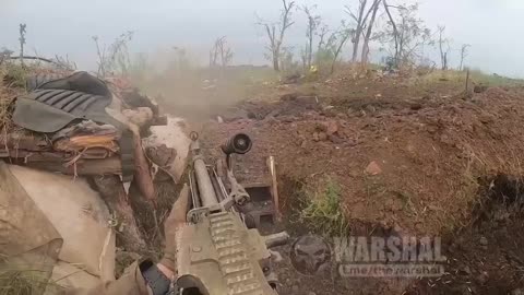 Incredible Footage from Ukrainian Trenches