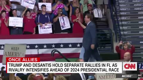 Trump and DeSantis rivalry spills into public view