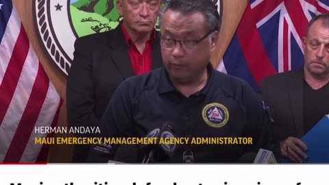 Maui Fire - Maui authorities defend not using sirens for wildfire 🧐🤔🤨