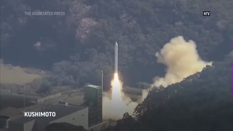 Commercial rocket with satellite onboard explodes moments after liftoff in Japan