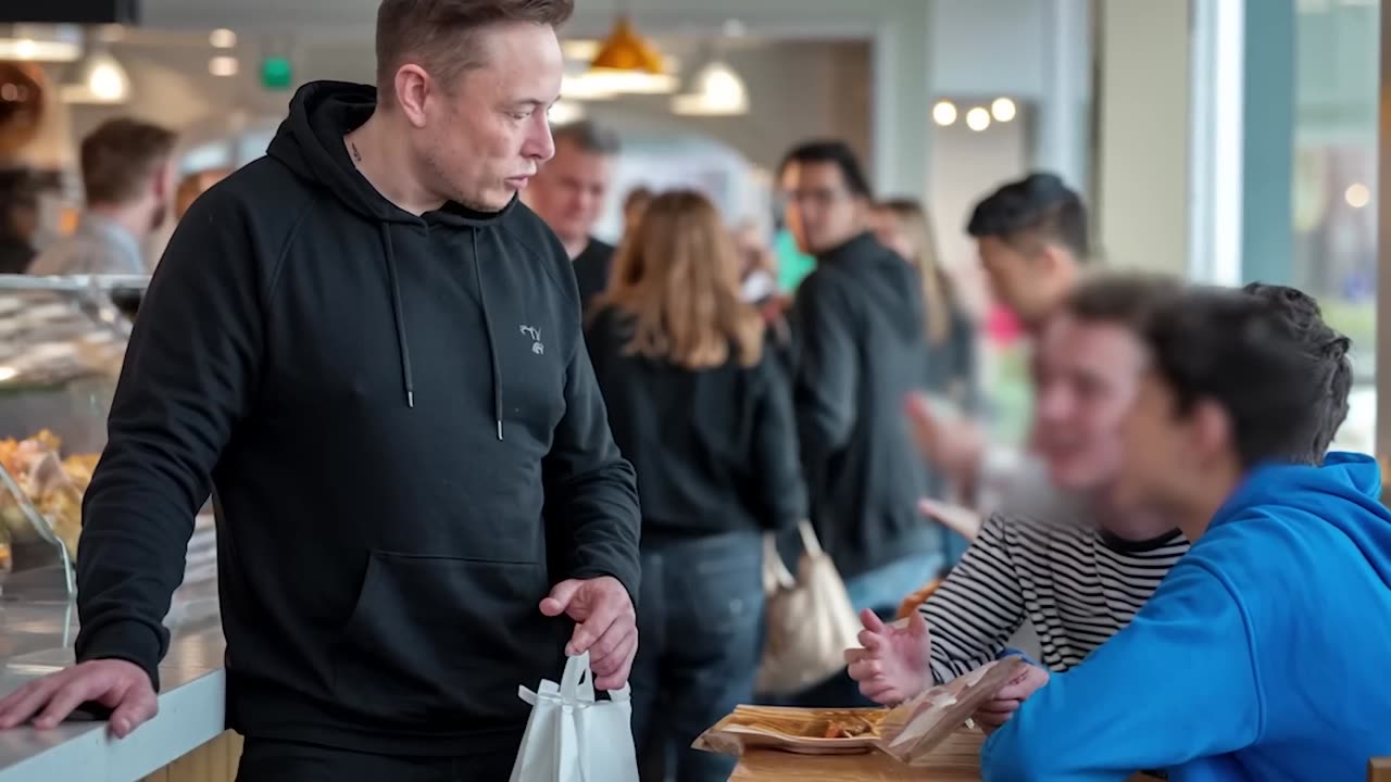 🔴 Elon Musk Goes To Order Taco Bell Meal, Stops Cold When He Hears 2 Boys Whisper THIS Behind Him.