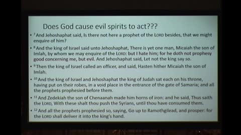 Winton Road First Church of God: Supposed Contradictions in the Bible: Week 5