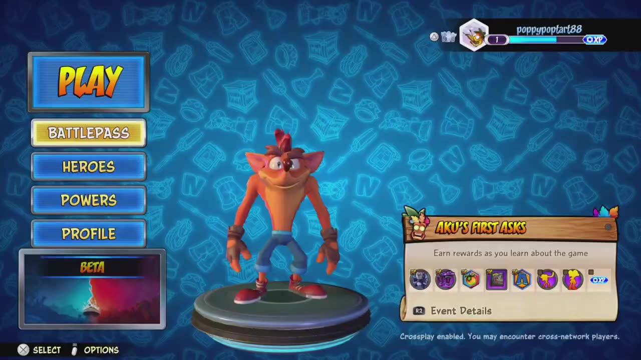 Crash team rumble- battle pass and competitive|Gameplay