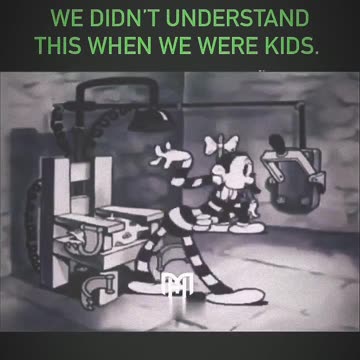 Old 1950's Disney cartoon showing you today’s grooming aka feminization of the modern man