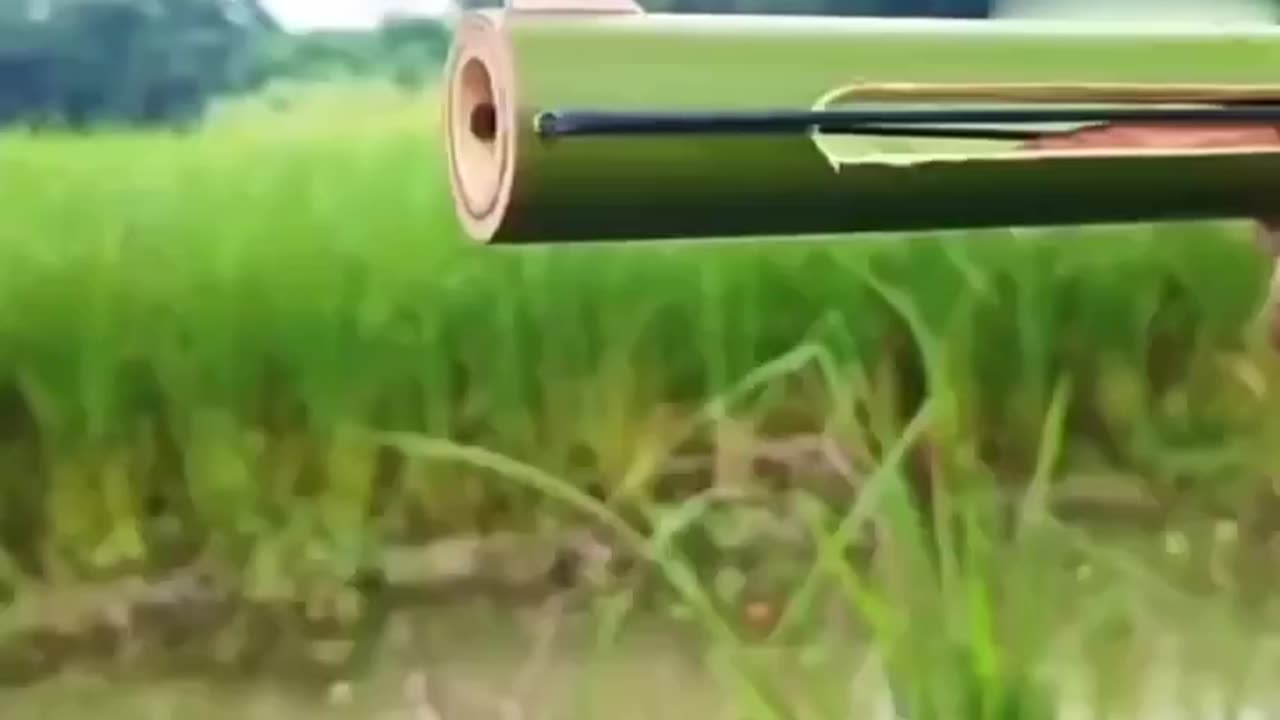 How to make a pistol using Bamboo and Wood