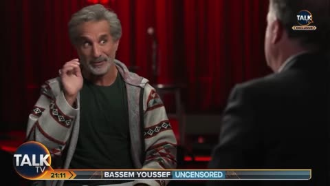 BASSEM YOUSSEF EXPOSES THE ISRAELI AND USA POSITION OF ETHNIC GENOCIDE OF THE PALESTINIAN PEOPLE