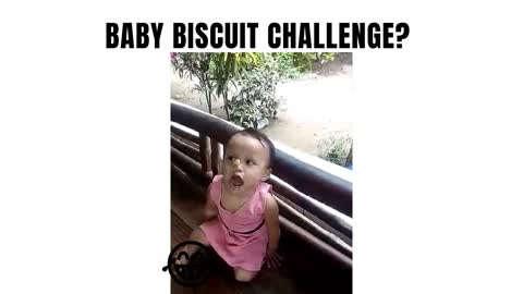 FUN BABY BISCUIT CHALLENGE 🤣🤣