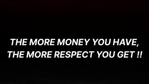 More money 🤑 is important
