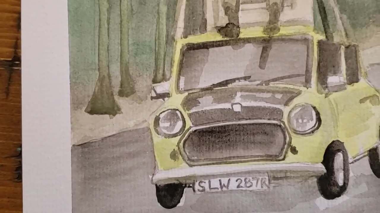 Mr Bean watercolor. Yay or Nay?