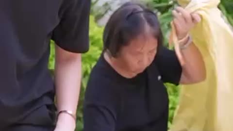 Funny mother and child