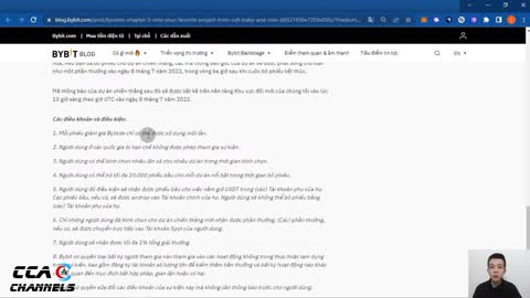Bybit - Sự kiện Vote to Earn - Nhận coin miễn phí