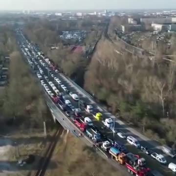 Farmer & Trucker protest Germany 10.1.2024