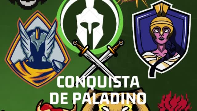 Verde Escuro Gamer Sobrevivência comquista Logotipo animado (1).mp4