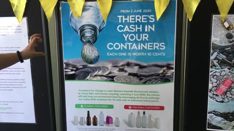 Container Deposit Scheme (CDS) - Face Your Waste with Earth Carers @PerthRoyalShowaus 28 Sep 2019