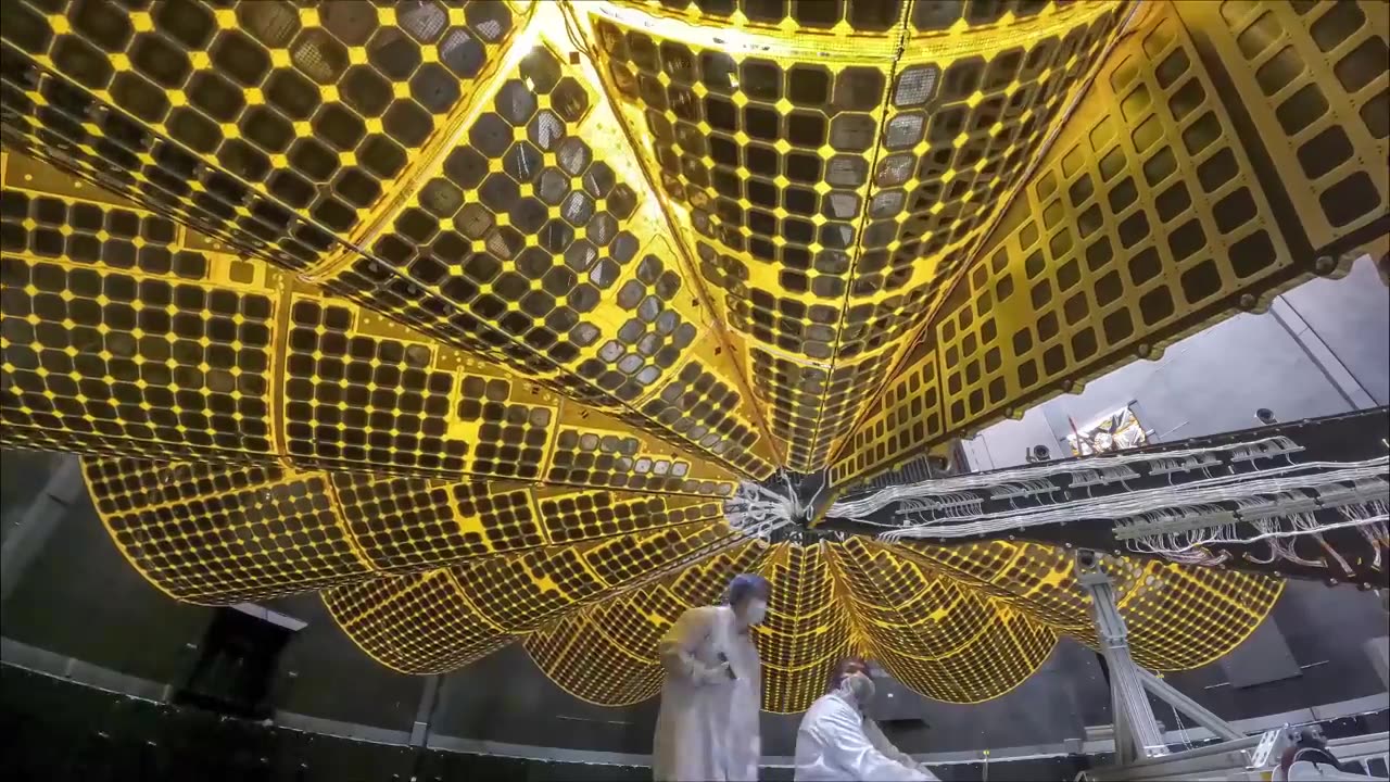 NASA’s Lucy Mission Extends its Solar Arrays