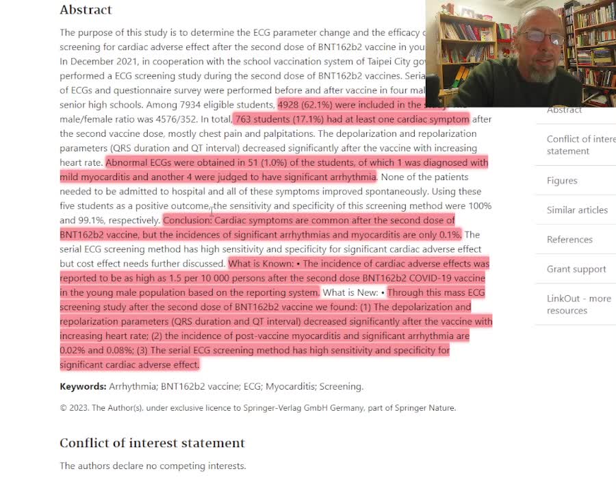 17% of Children show heart problems from VACCINE!!!!!!